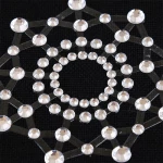 Fetish Addict Snowflake Nipple Covers White