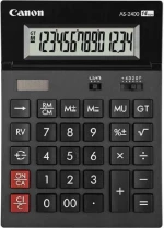 Canon Αριθμομηχανή Απλή AS-2400 14 Ψηφίων σε Μαύρο Χρώμα