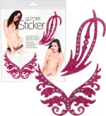 International Glitter Sticker Purple