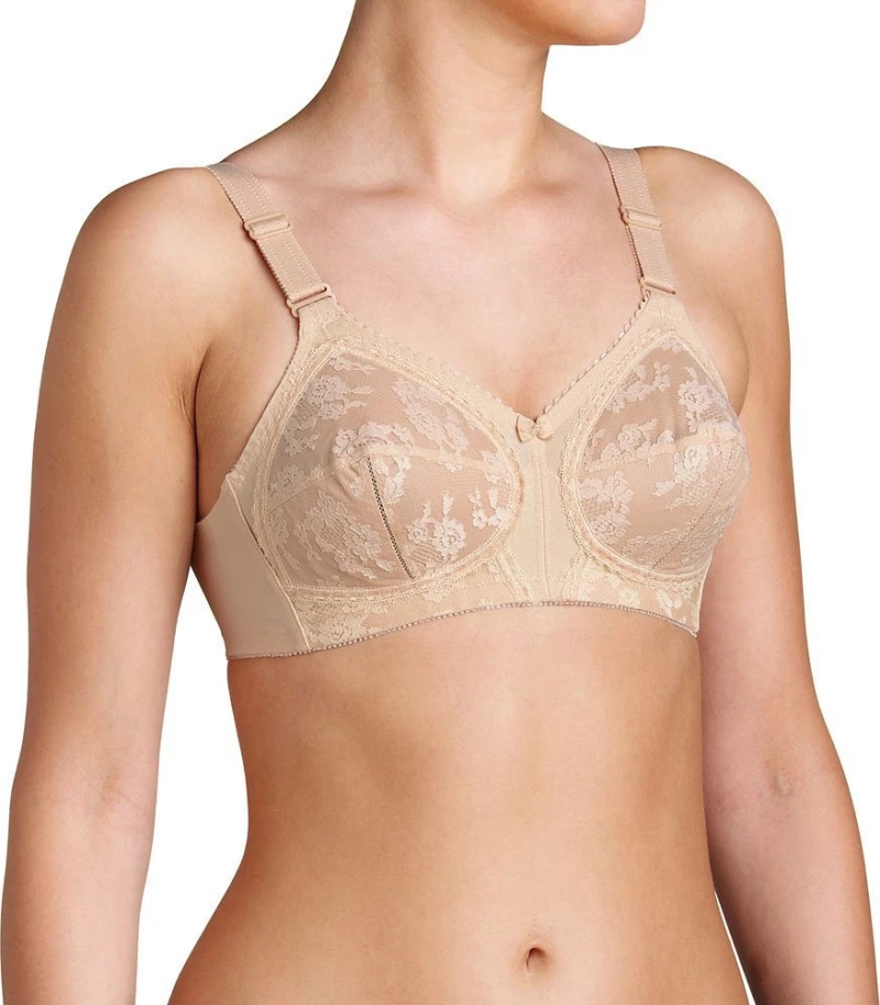 Triumph Doreen Lace Μπεζ Σουτιέν Χωρίς Ενίσχυση