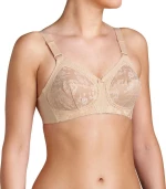 Triumph Doreen Lace Μπεζ Σουτιέν Χωρίς Ενίσχυση