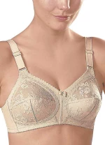 Triumph Doreen Lace Μπεζ Σουτιέν Χωρίς Ενίσχυση