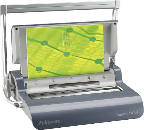 Fellowes Μηχανή Βιβλιοδεσίας Quasar Wire 5224101