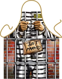 ITATI Just Married Αστεία Ποδιά Παντρεμένος