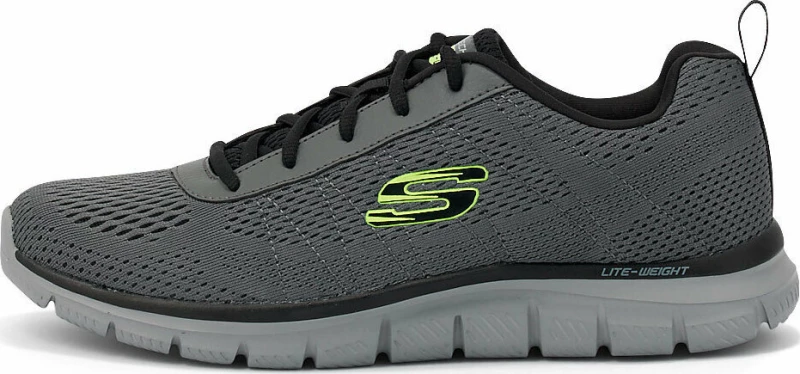 Skechers Track Training Ανδρικά Αθλητικά Παπούτσια Running Γκρι
