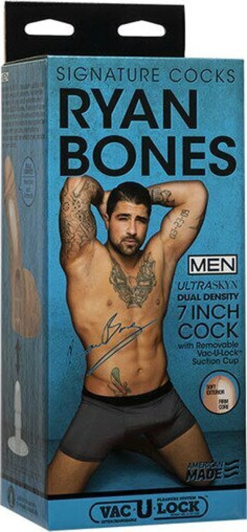 Doc Johnson Ryan Bones 17.5cm Flesh