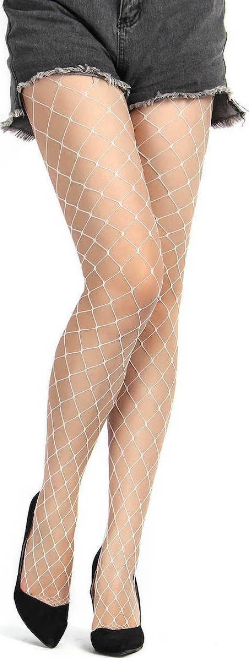 White Stocking with Net