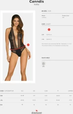 Obsessive Canndis Teddy Black