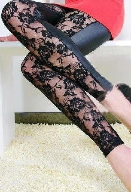 Front Lace Leggings