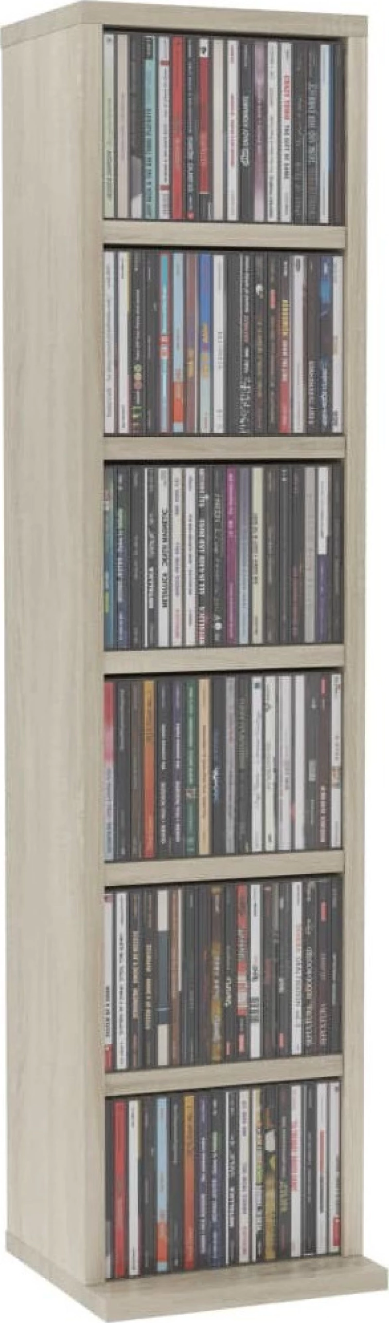 Έπιπλο για CD Χρώμα Sonoma Δρυς 21x20x88 εκ. από Μοριοσανίδα