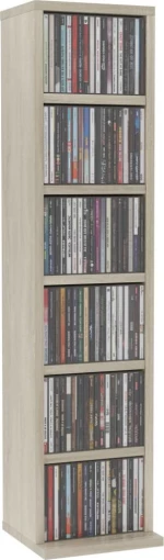 Έπιπλο για CD Χρώμα Sonoma Δρυς 21x20x88 εκ. από Μοριοσανίδα