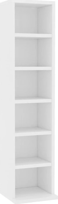 Έπιπλο για CD Λευκό 21 x 20 x 88 εκ. από Μοριοσανίδα