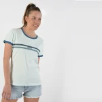 Emerson Chest Stripes Print Tee 191.Ew33.83 Pale Green Green