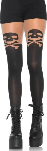 Leg Avenue Skull & Crossbone Pantyhose