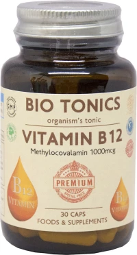 Bio Tonics Vitamin B12 30 κάψουλες