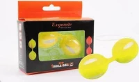 Chisa Novelties Ben Wa Balls Yellow