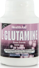 Health Aid L-Glutamine 60 ταμπλέτες