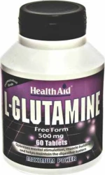 Health Aid L-Glutamine 60 ταμπλέτες