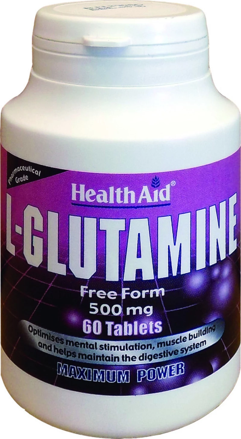 Health Aid L-Glutamine 60 ταμπλέτες