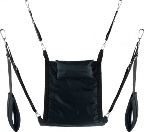 Rectangle Fabric Sling - Complete Set Black