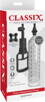 Pipedream Classix Penis Stimulation Pump Flesh