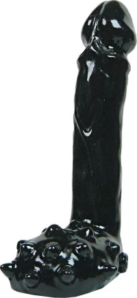 All Black Dildo 19cm Black