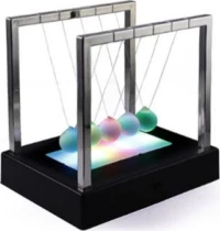 Light Up Newtons Cradle Balance Balls