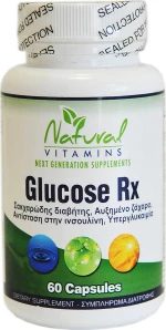 Natural Vitamins Glucose Rx 60 κάψουλες