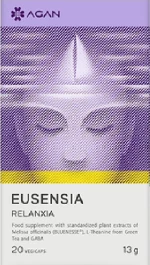 Agan Eusensia Relanxia 20 φυτικές κάψουλες