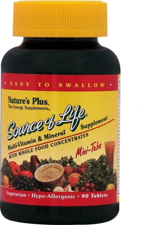 Nature's Plus Source Of Life Mini 90 ταμπλέτες