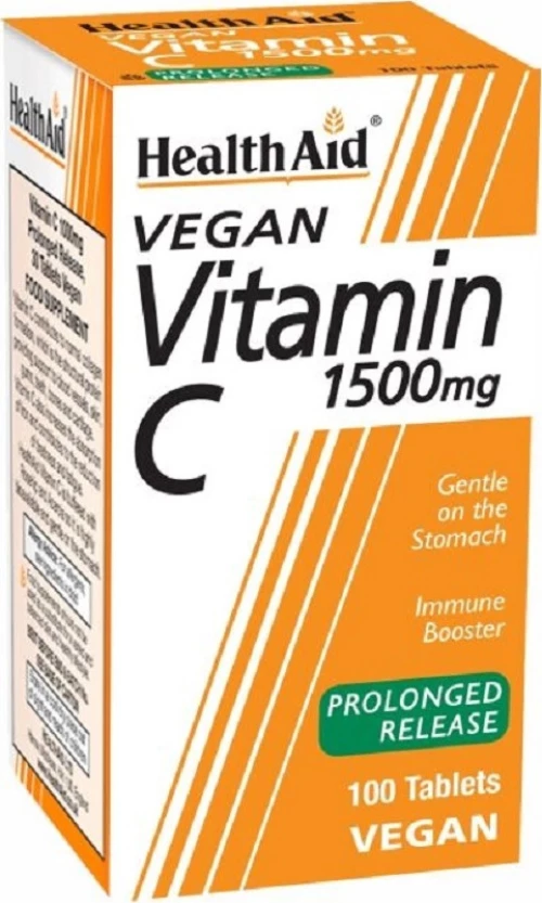 Health Aid Vitamin C 1500mg Prolonged Release 30 ταμπλέτες