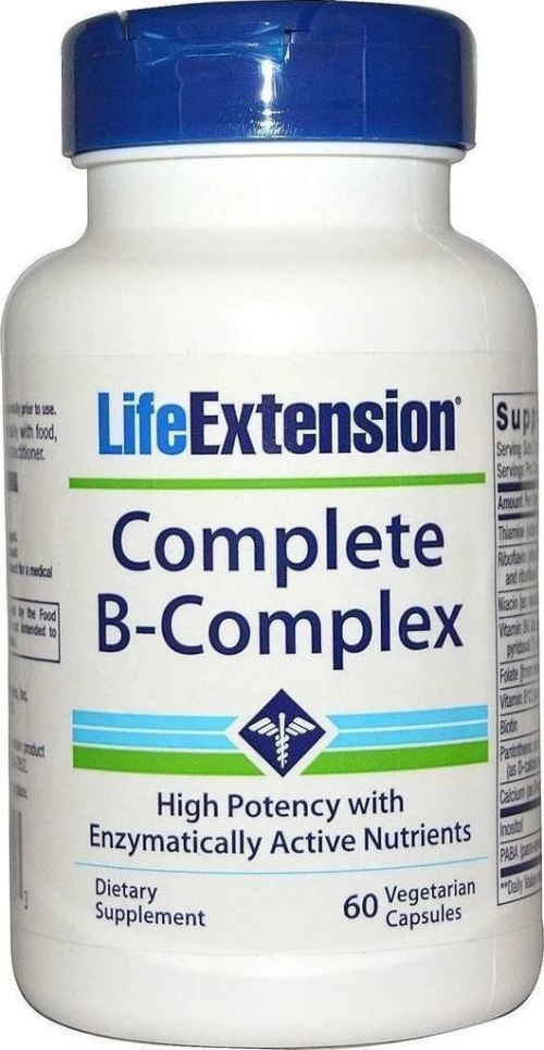 Life Extension Complete B-Complex 60 φυτικές κάψουλες