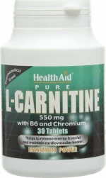 Health Aid L - Carnitine 30 ταμπλέτες