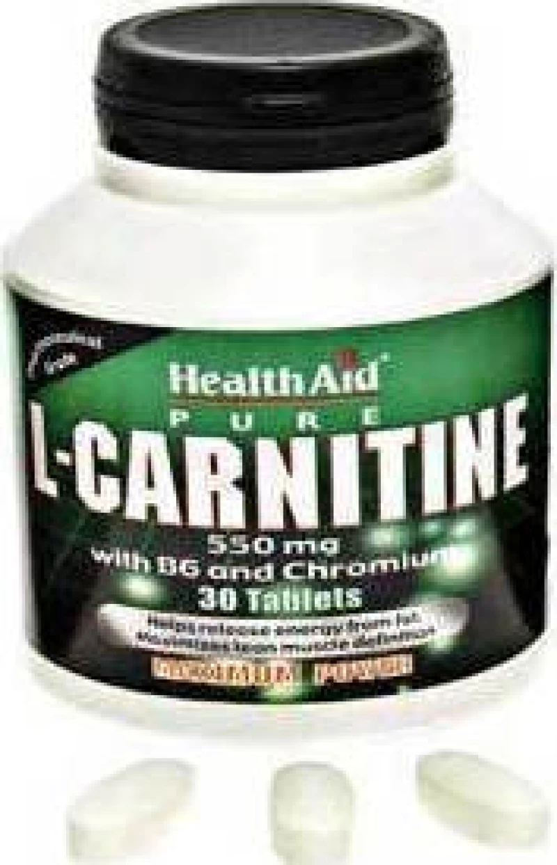 Health Aid L - Carnitine 30 ταμπλέτες