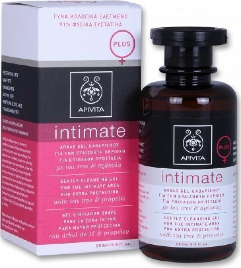 Apivita Intimate Plus White Cleansing Gel 200ml