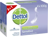 Dettol Sensitive Soap 4x100gr