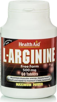 Health Aid L-Arginine 60 ταμπλέτες