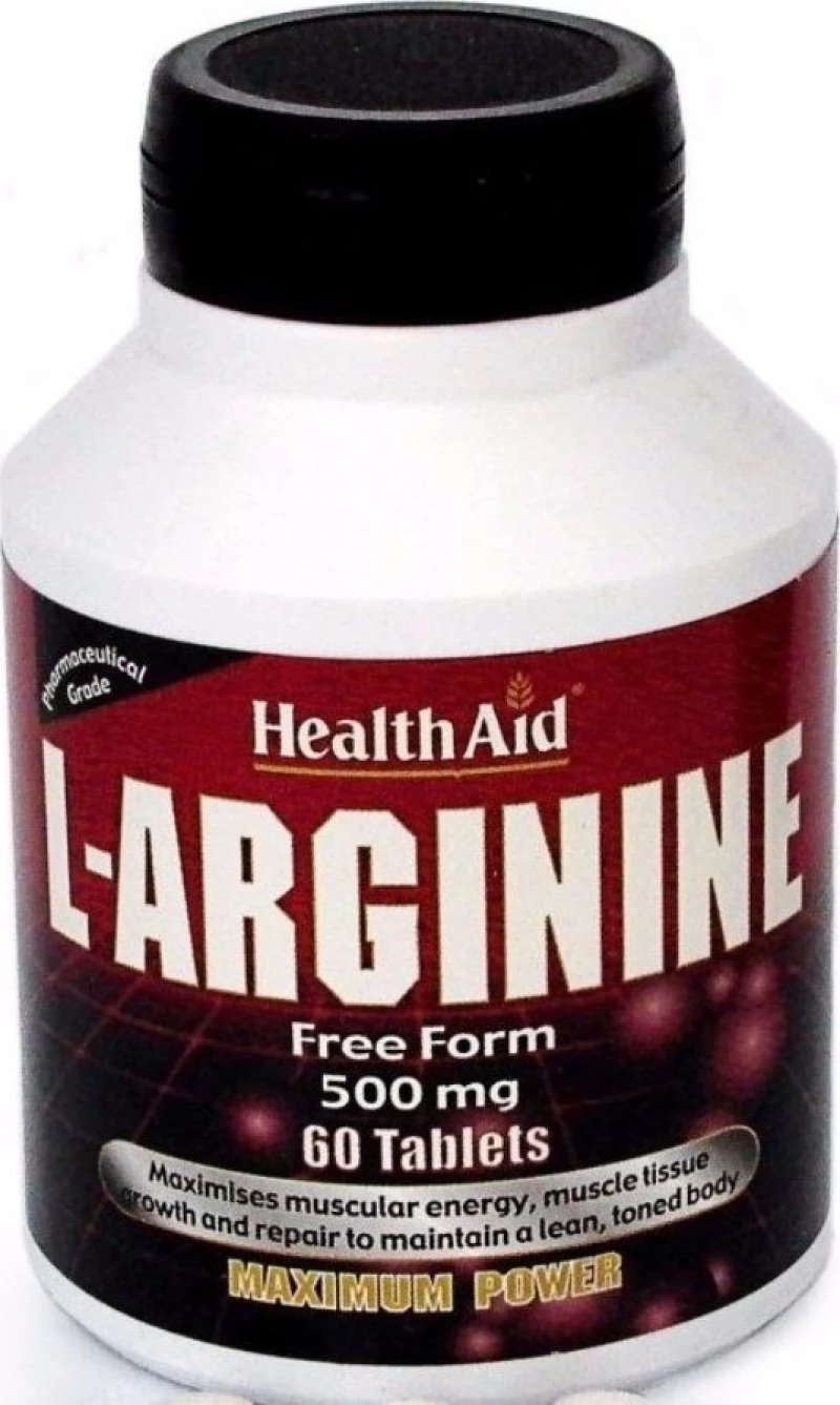 Health Aid L-Arginine 60 ταμπλέτες
