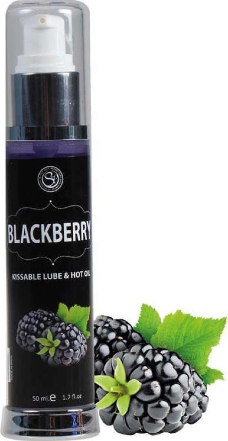 Secret Play Kissable Lube & Hot Oil Blackberry 50ml