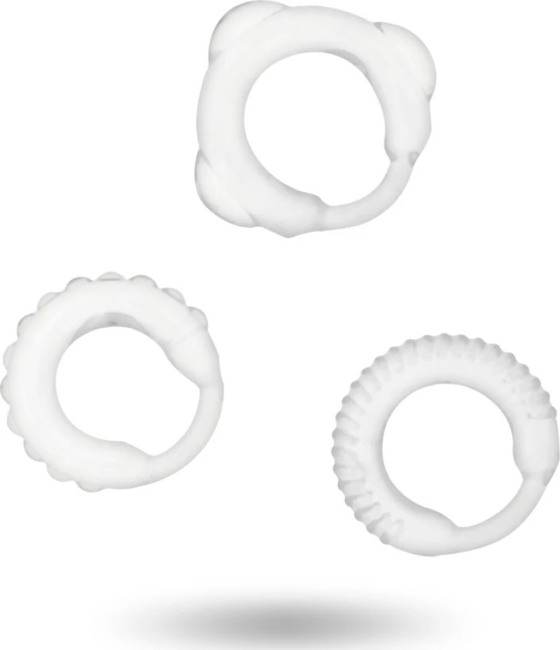 Addicted Toys C-Ring Set Clear