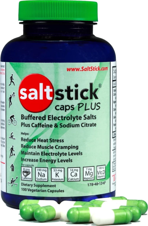 SaltStick Plus With Caffeine 100 κάψουλες