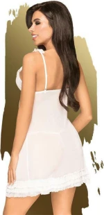 Penthouse After Sunset Babydoll & String White