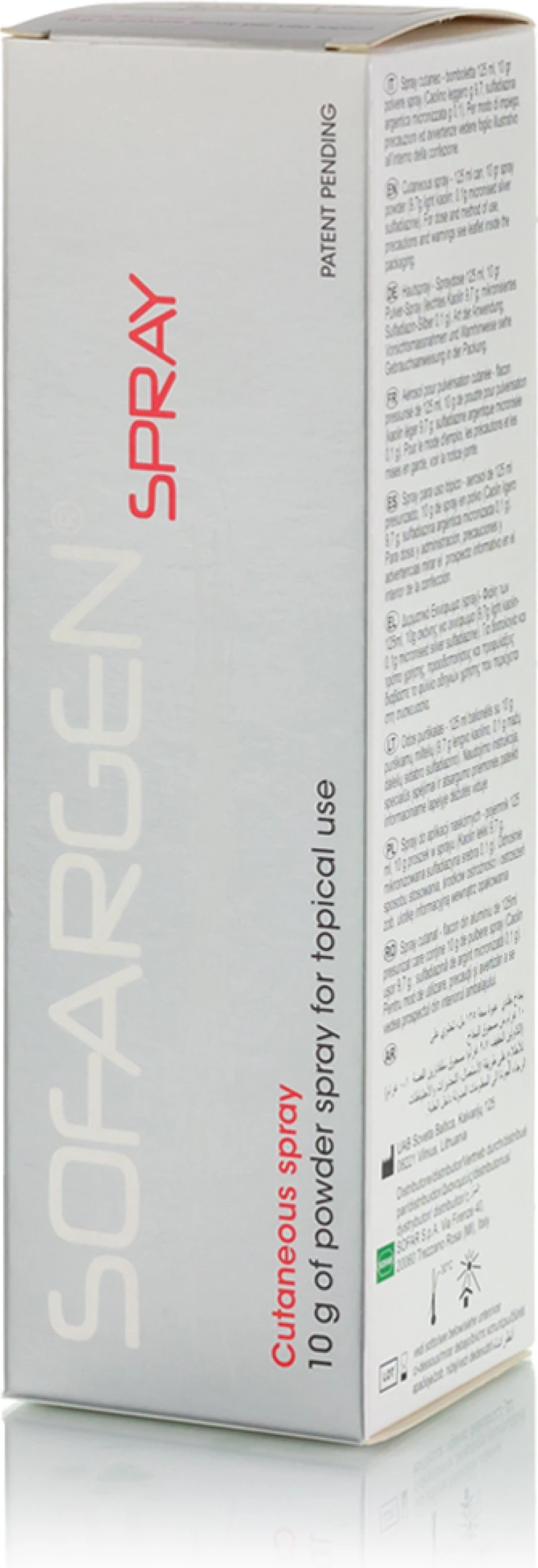 Winmedica Sofargen Spray Δερματικό Εκνέφωμα 125ml