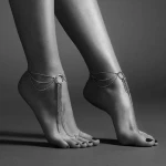 Bijoux Indiscrets Magnifique Feet Chains Silver