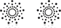 Fetish Addict Snowflake Nipple Covers Black
