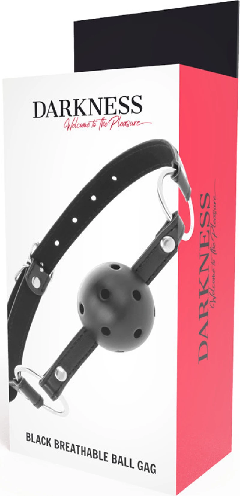 Darkness Breathable Clamp Gag Black