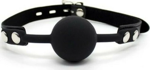 Ball Gag & Block Black