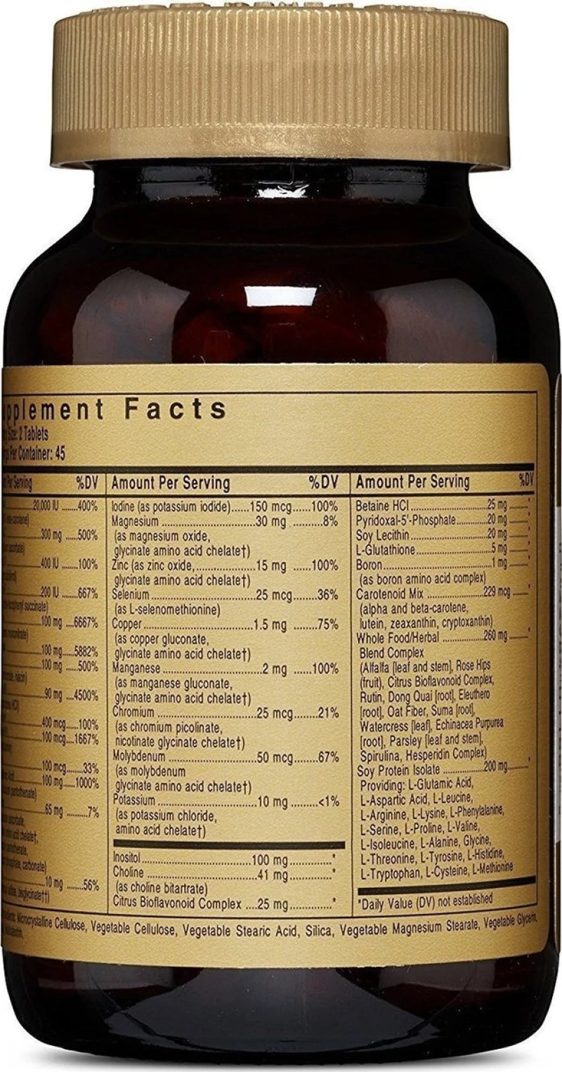 Solgar Formula VM-2000 90 ταμπλέτες