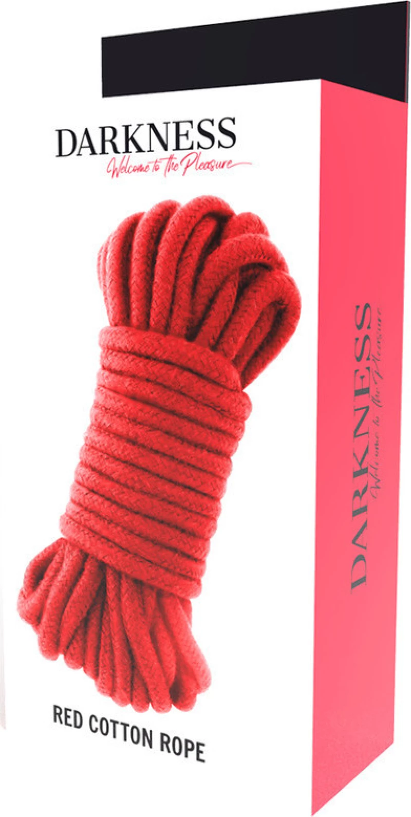 DARKNESS KINBAKU COTTON ROPE RED 20m