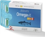 Uplab Pharmaceuticals Omegavit Κάψουλες Ωμέγα-3 (EPA & DHA) Λιπαρά Οξέα 1000mg 30 μαλακές κάψουλες